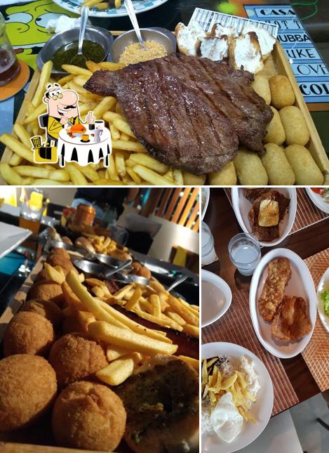 Comida em Gariba's Restaurante e Lancheria