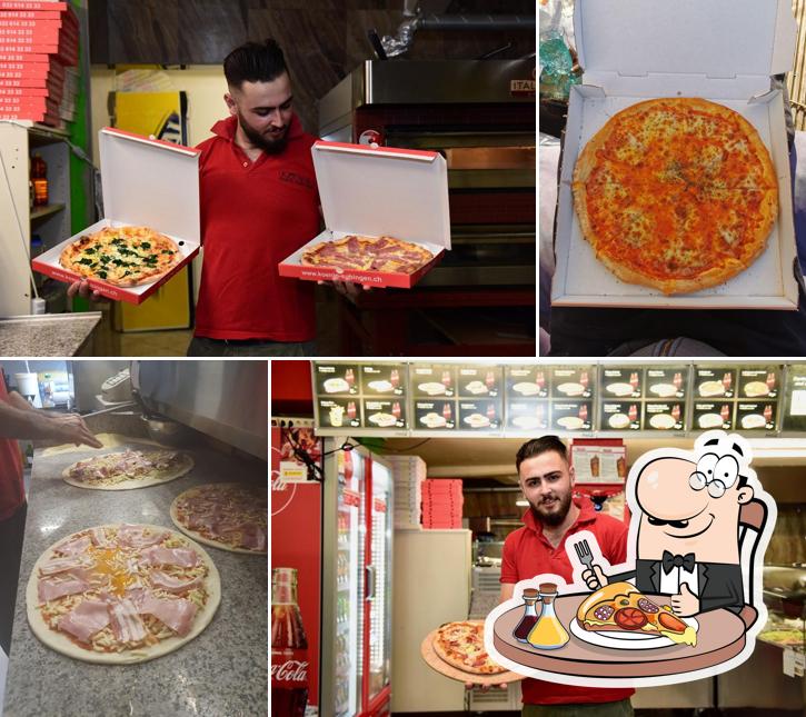 Prenditi una pizza a König Pizza kebab Haus Subingen