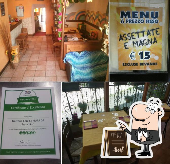 Ecco un'immagine di Trattoria Fore le Mura - da Franchino