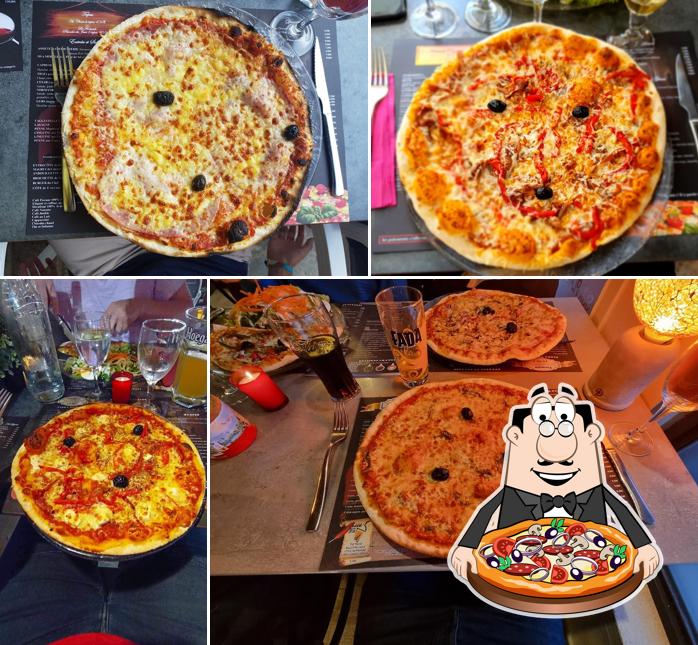 Essayez des pizzas à Restaurant La Viguerie