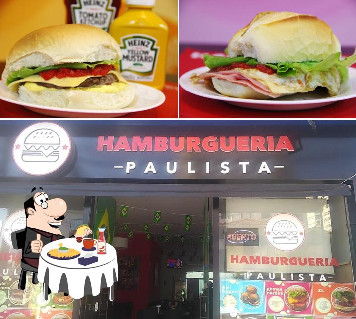 Delicie-se com um hambúrguer no Hamburgueria Paulista