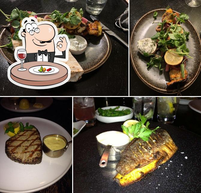 The Restaurant Bar & Grill Manchester in Manchester Restaurant menu