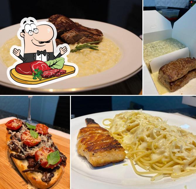 Prove refeições de carne no Pasta Prime - Massas e Risotos