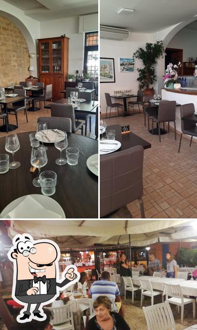 Gli interni di Ristorante Acquamarina