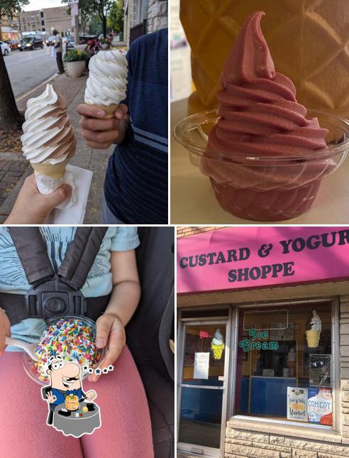Hole In the Wall Custard & Yogurt Shoppe in Oak Park - Restaurant menu