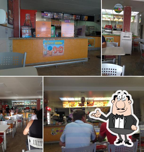 Veja imagens do interior do Giraffas Planaltina