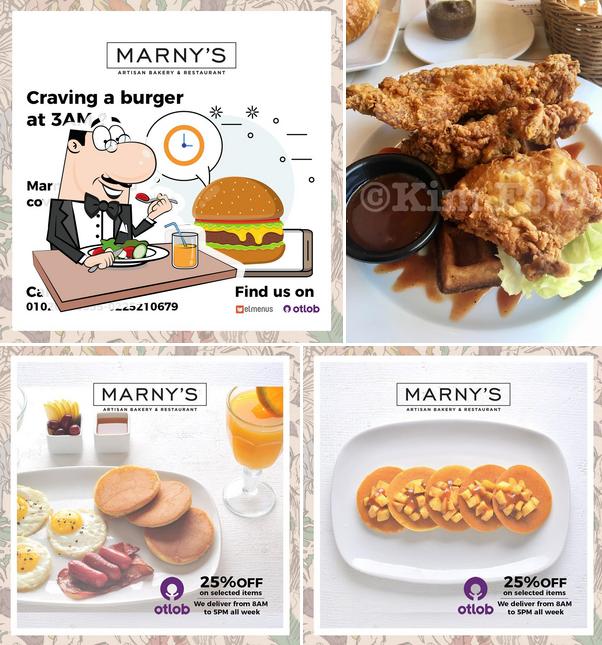 Еда в "Marny's"