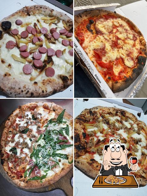 Choisissez de nombreux types de pizzas