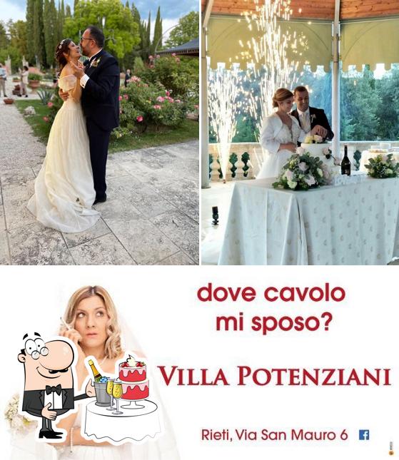 Park Hotel Villa Potenziani offre un espace pour recevoir une réception pour un mariage