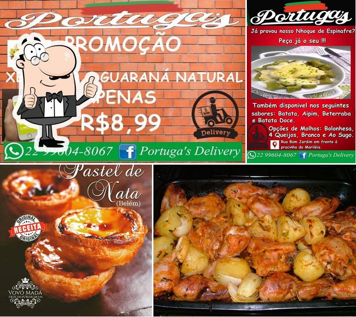 Look at the picture of Portuga's Delivery