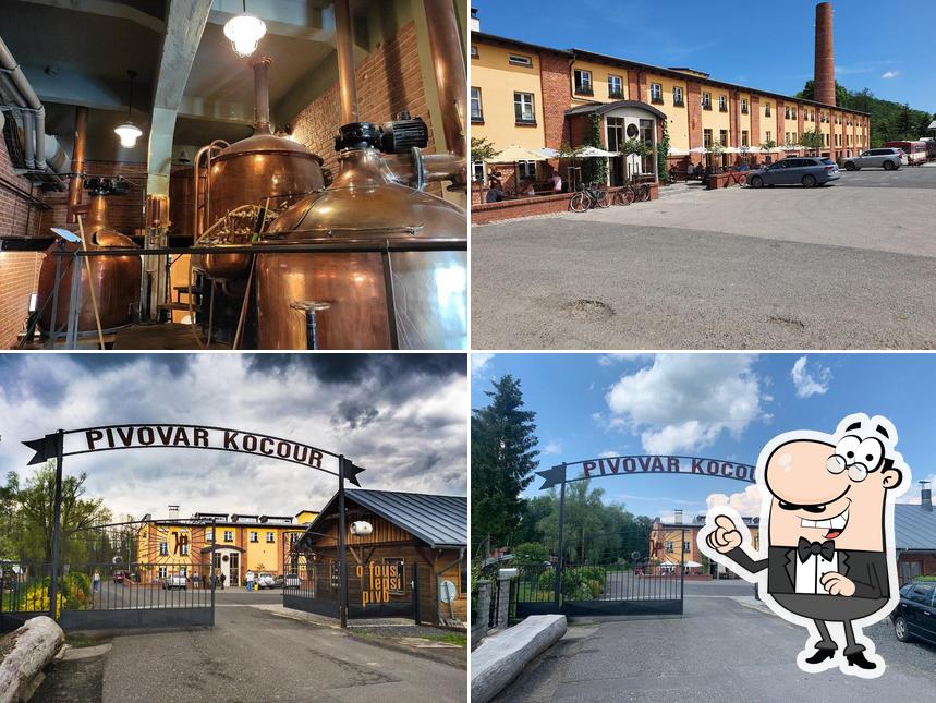 Check out how Kocour Brewery Varnsdorf looks outside