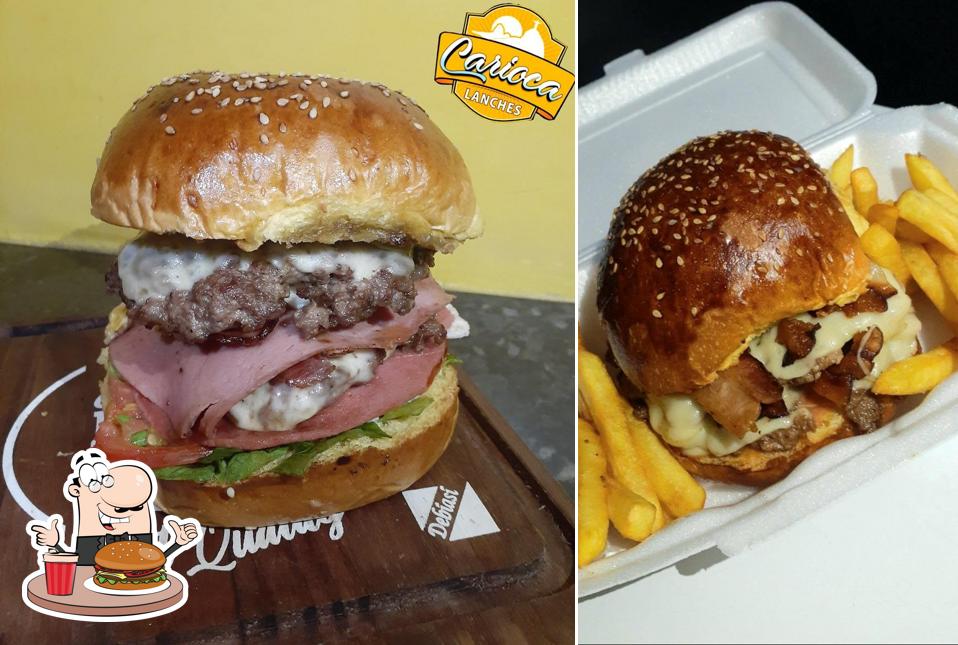 Consiga um hambúrguer no Carioca Lanches