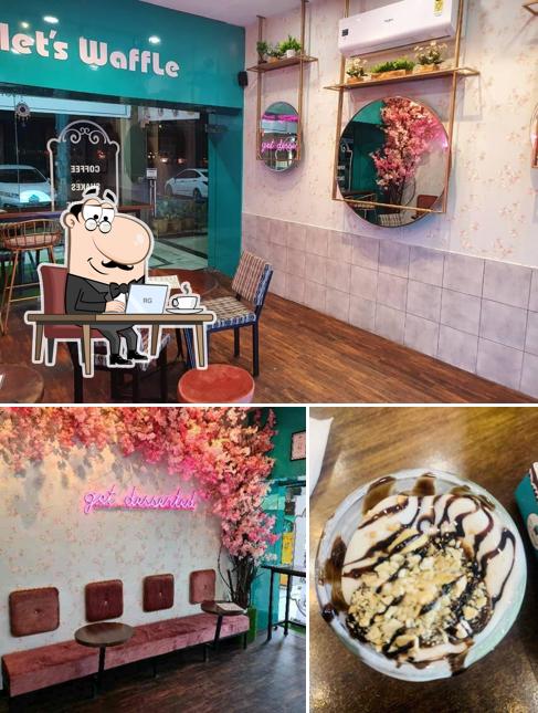 The interior of Get Desserted