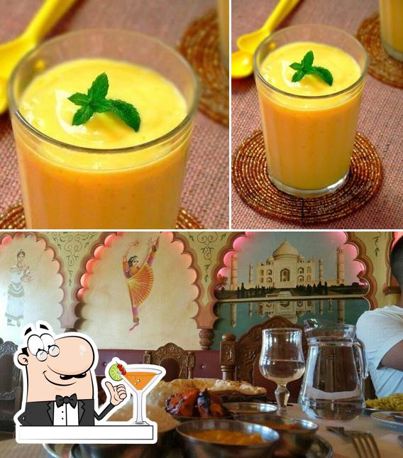 Estas son las imágenes que muestran bebida y comida en Jaipur