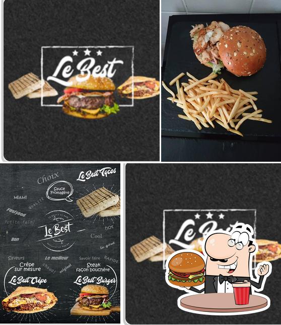 Les hamburgers de Le Best will satisferont différents goûts