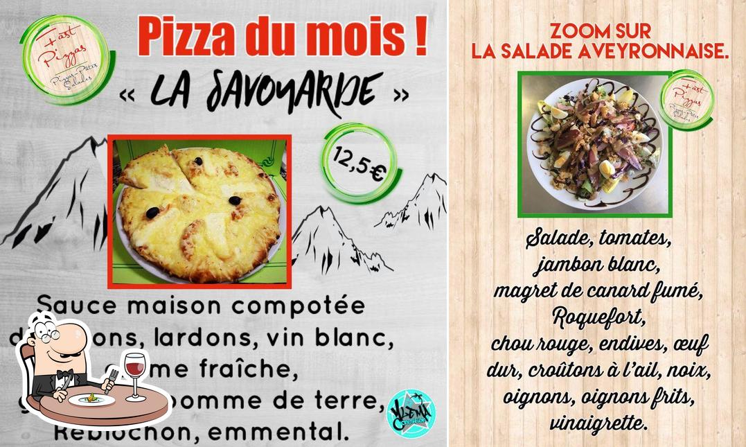 Plats à Fast Pizzas