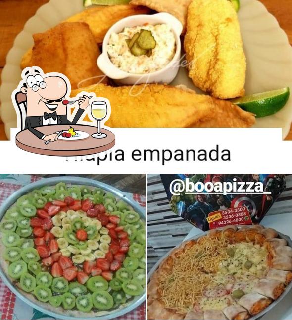 Platos en Booa Pizza Pizzaria