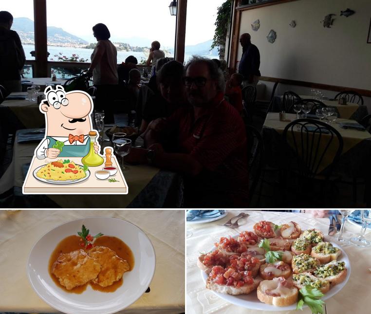 Cibo al Ristorante Italia Isola dei Pescatori Stresa