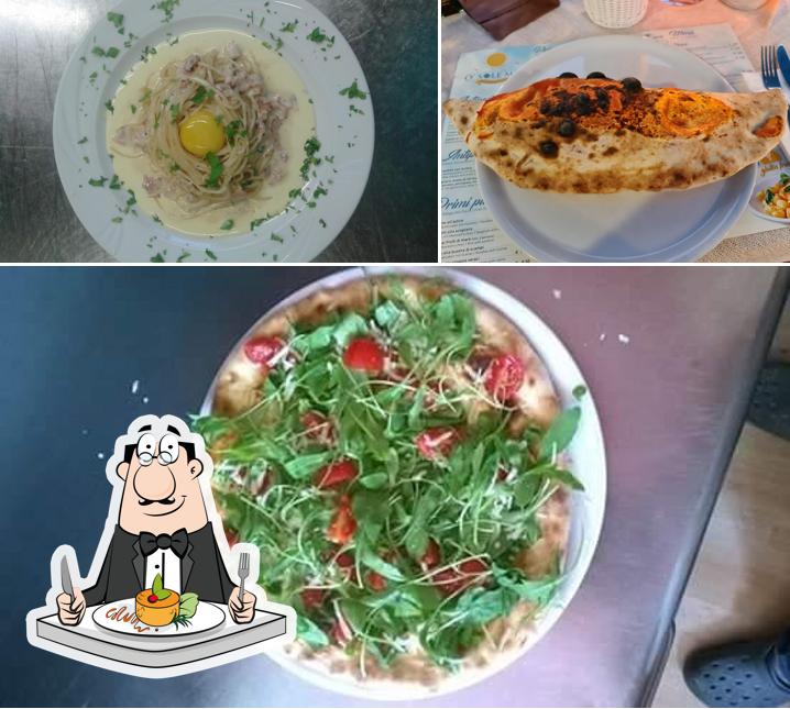 Essen im Ristorante Pizzeria O' Sole Mio