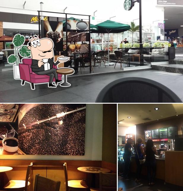 Интерьер "Starbucks Malecón Américas"