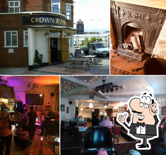 The Crown & Anchor in Eastbourne Restaurant menu and reviews