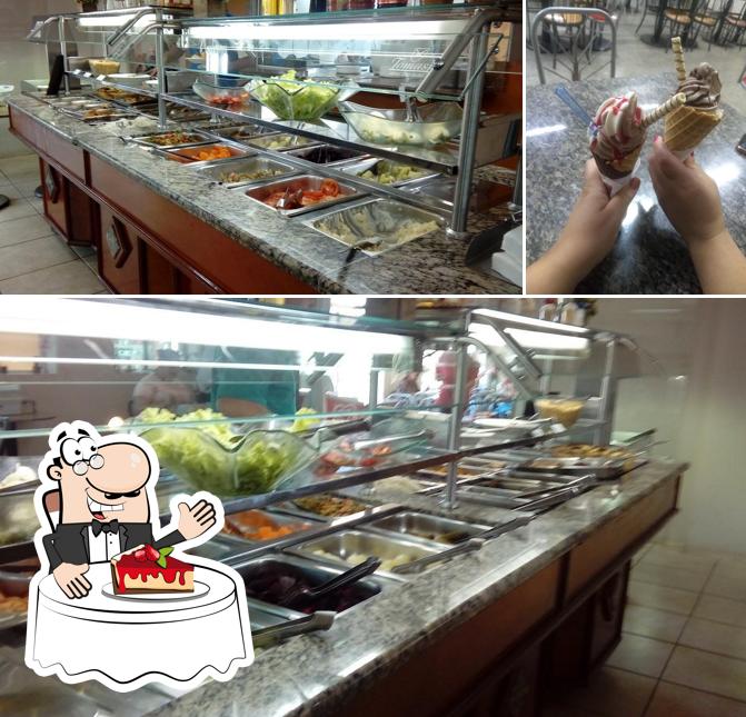 Hotel Juarez Restaurante e Café provê uma escolha de sobremesas