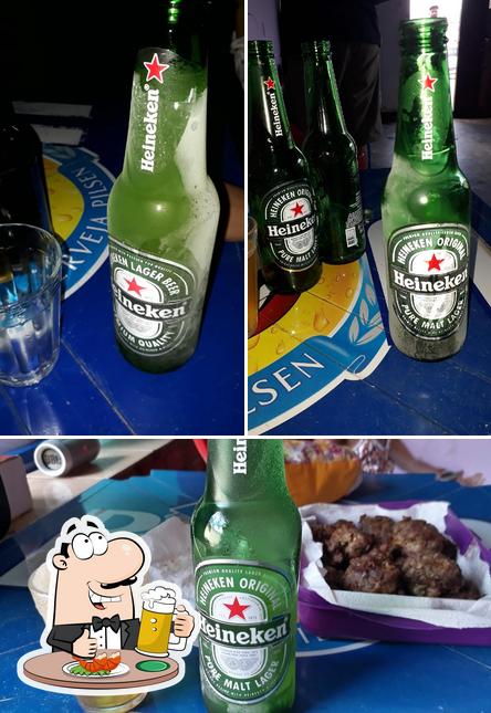 Você pode tomar um copo de cerveja leve ou escura