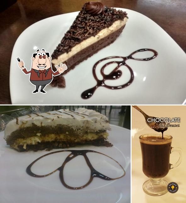 Mousse de chocolate em Bem Bonita - Café e Delícias