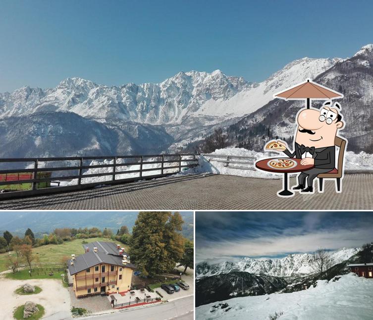 Gli esterni di Rifugio Piccole Dolomiti alla Guardia