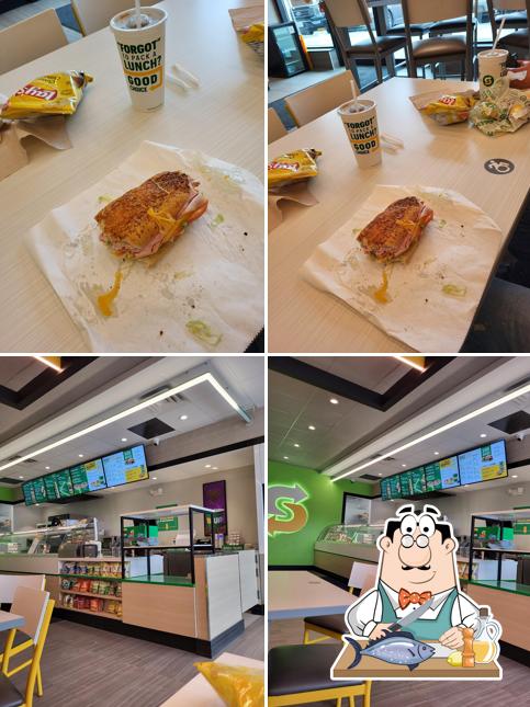 Saumon grillé à Subway