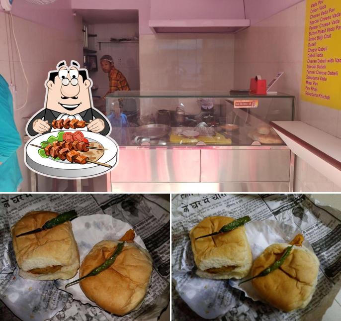 Meals at Gourav Vada Pav Centre