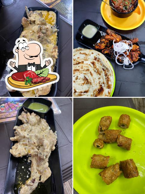 Meat meals are available at Kabab Corner(Gufran)