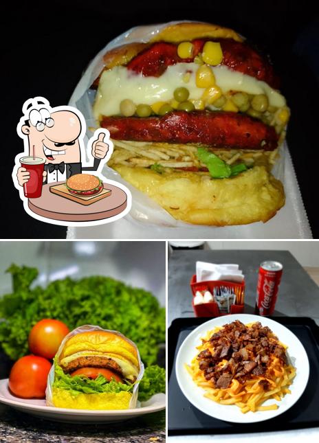 Delicie-se com um hambúrguer no ASTECA BURGER