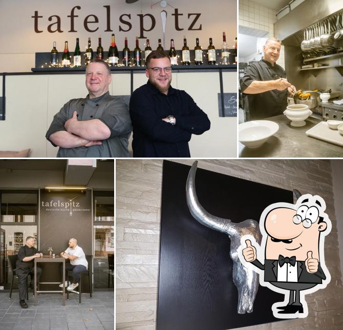 Взгляните на фотографию кафе "Tafelspitz - Restaurant/ Pension in Limburg"