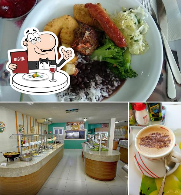 A imagem do Fly restaurante e café’s comida e bebida