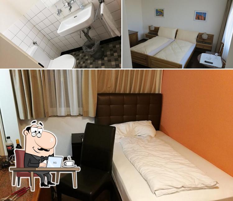 Gli interni di Hotel Restaurant Bahnhof Uzwil