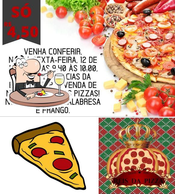 Comida em Reis da Pizza