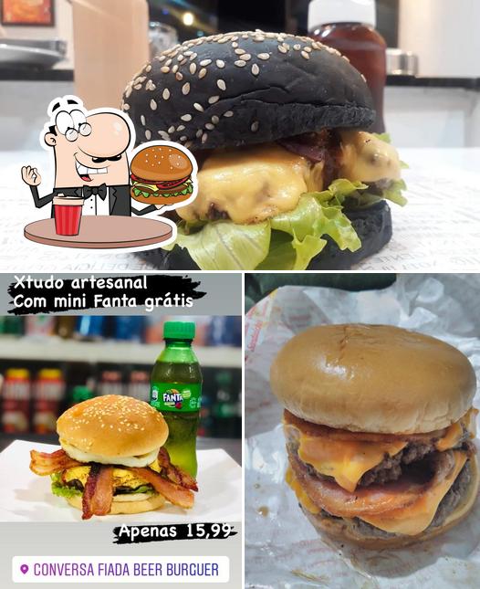 Las hamburguesas de Conversa Fiada Beer Burger Hamburguer Artesanal em São João de Meriti gustan a una gran variedad de paladares