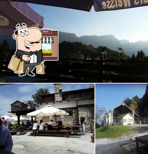Gli esterni costituiscono una caratteristica importante di Ristorante Chalet Recoaro Mille di Mario e Rosanna