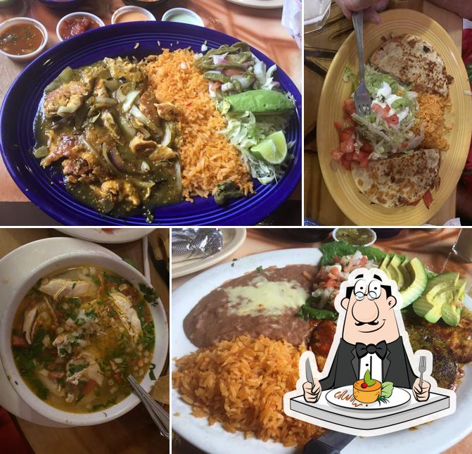 Food at El Paso #1 Mexican Restaurant