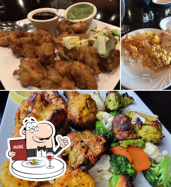 Mint Indian Cuisine in Boone Restaurant menu and reviews