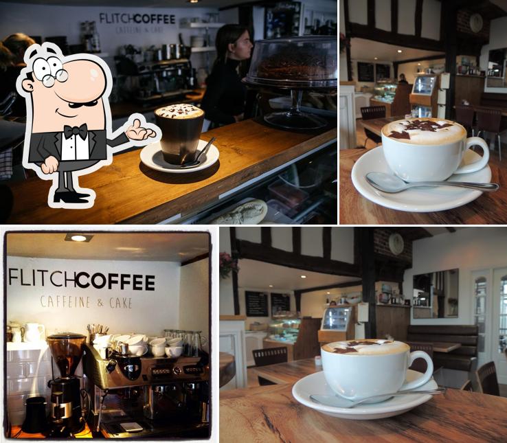The interior of Flitch Coffee
