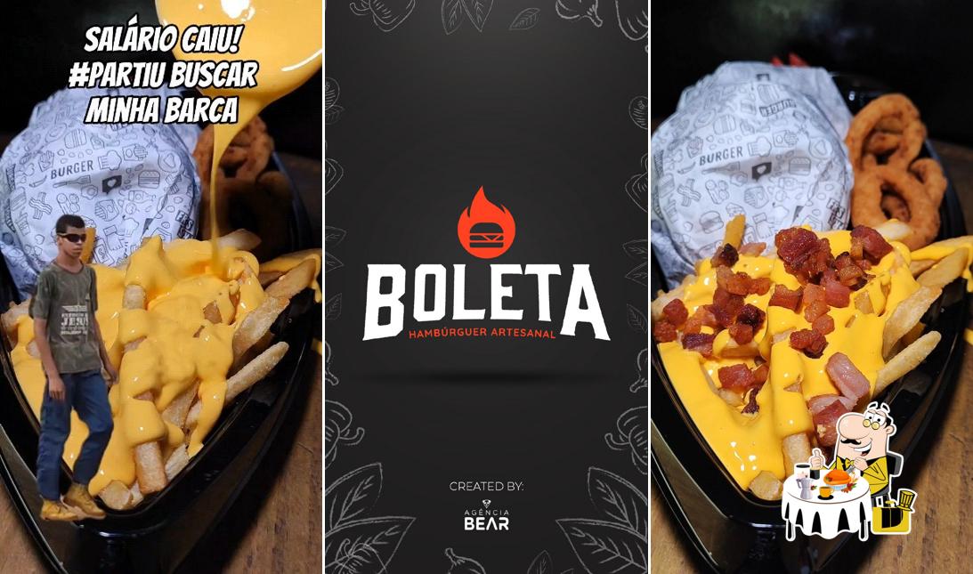 Platos en Boleta Burger Delivery