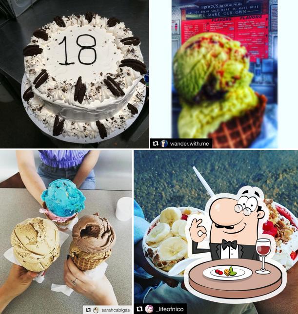 Brock's Ice Cream in Yuba City Restaurant menu and reviews