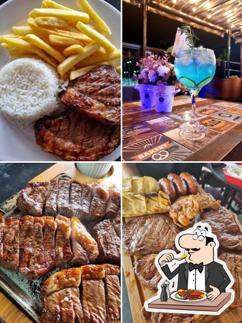 Comida em Esquina da Picanha Steak House