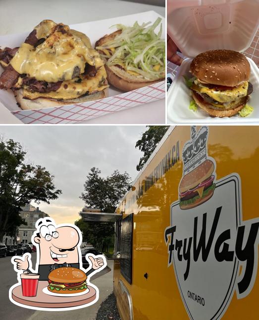 Pide una hamburguesa en FryWay