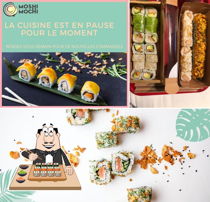 Choisissez de nombreuses options de sushi