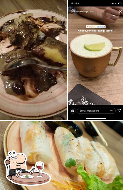 Comida em Oriental Temakeria - Restaurante japones sushi