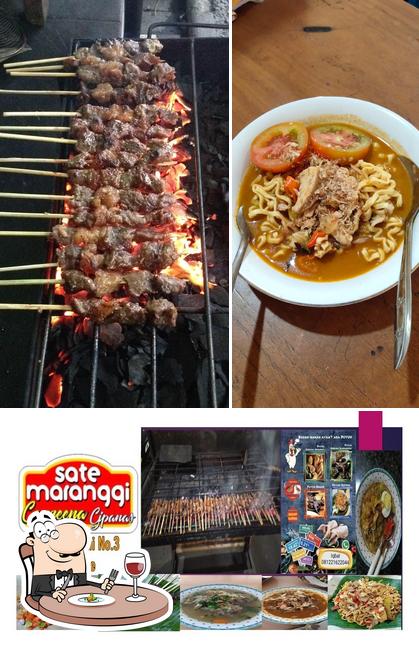 Comida en Sate Maranggi Ceu Ceu Khas Cipanas