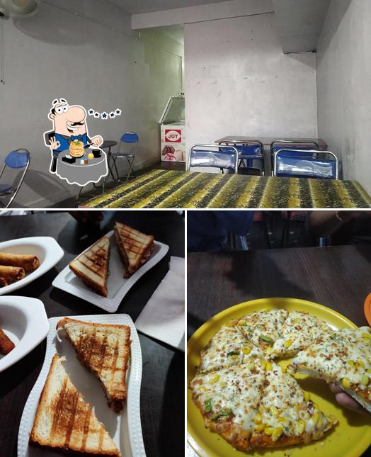 The image of Pizza And Lassi House’s food and interior